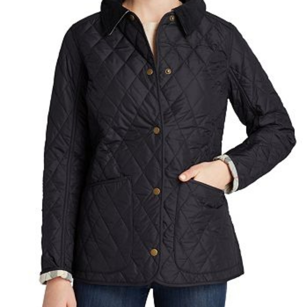 Navy Barbour Summer Annandale Quilted Jacket